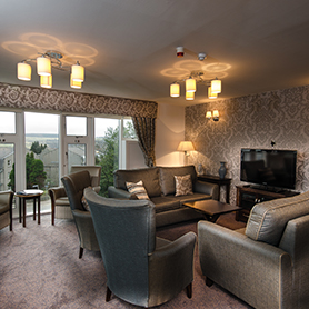 Living Room at Deeside Care Home