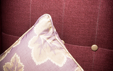 Cushion on Sofa