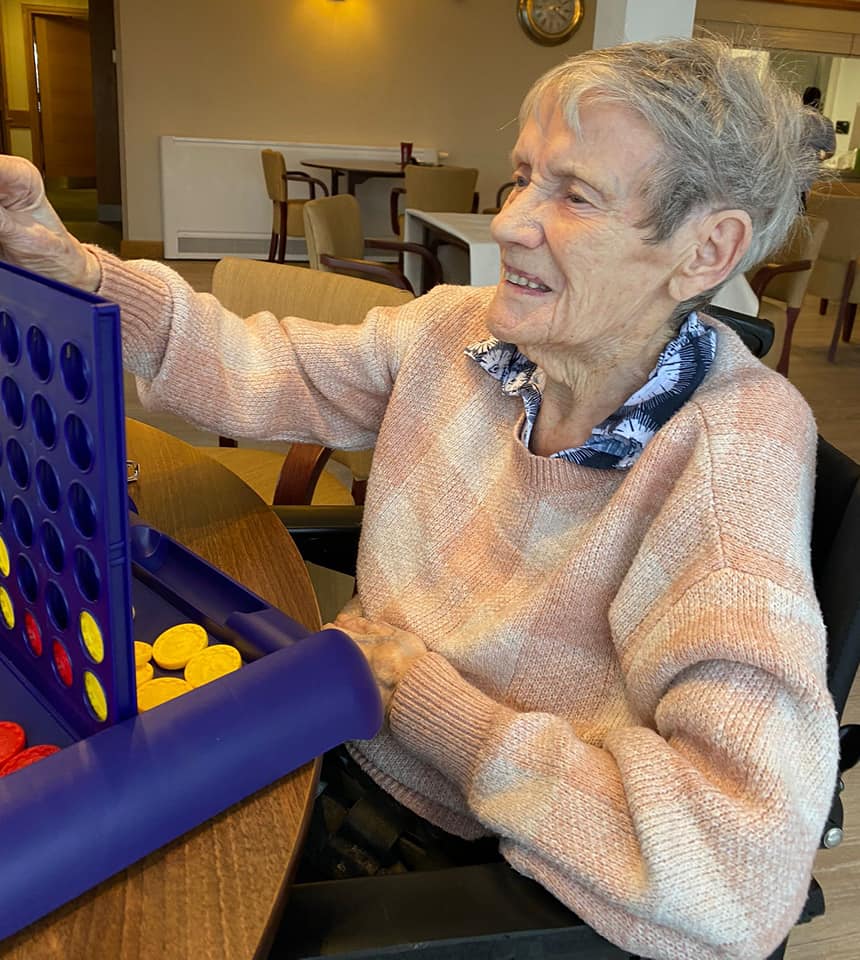 Resident Playing Connect4