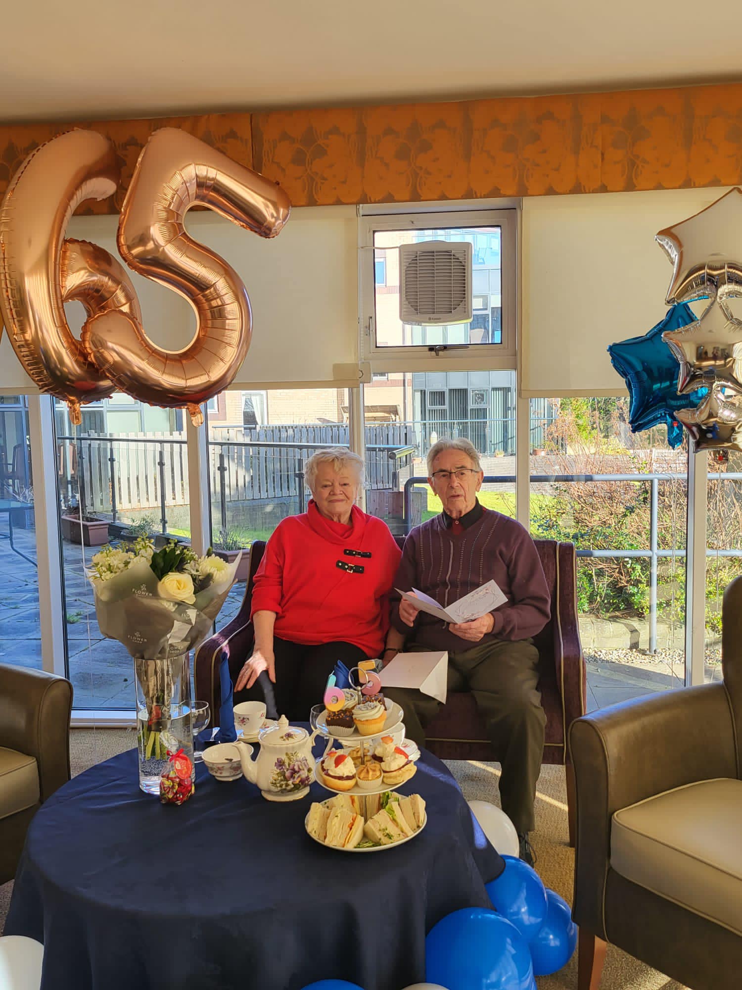 Residents Celebrating 65th Wedding Anniversary