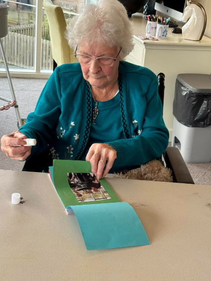 Reminiscence therapy at Deeside Care Home