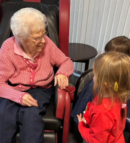 Reminiscence therapy at Deeside Care Home