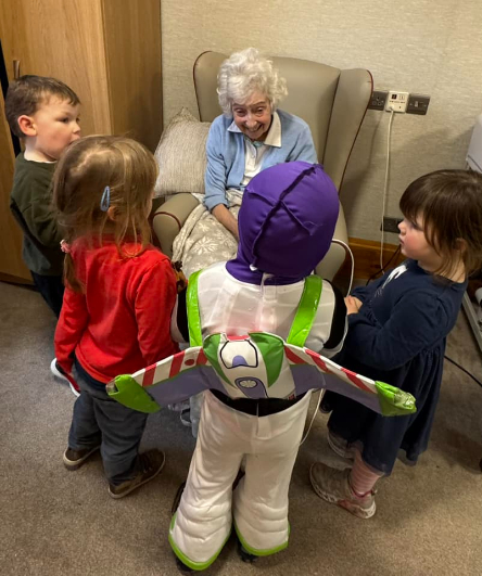 Reminiscence therapy at Deeside Care Home